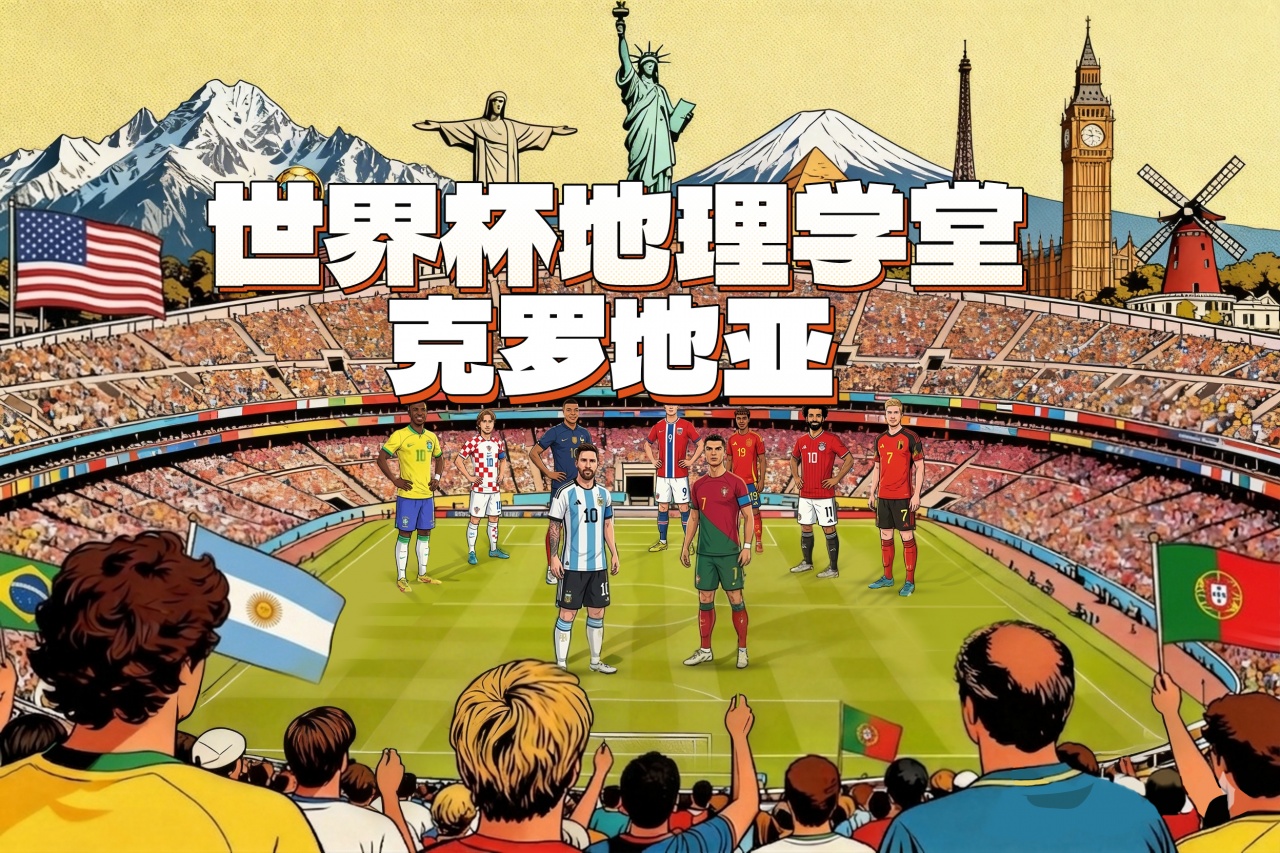 世界杯地理学堂：名字带奇的克罗地亚，主场球衣真的来自象棋？